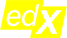 edX logo in yellow.